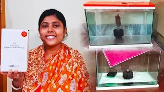 Unboxing API Bio Media😍Setup Two New 2ft Aquarium🐟💛