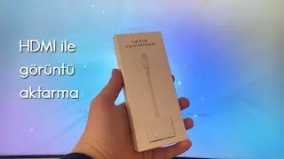 İphone Ekran Yansıtma - HDMI ile Yansıtma - Lightning Dijital AV Adaptörü