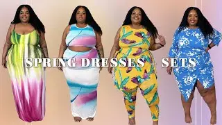 Spring Dress & Set Try-On Haul! (3X) Plus Size -- Curve | ASOPH New Arrivals