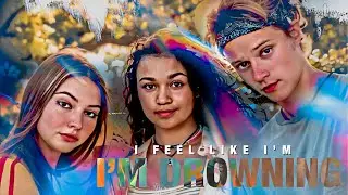 sarah/JJ/kiara | i feel like i'm drowning. [AU]