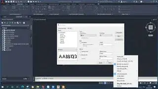 Cách tạo chuẩn ký tự - Text Style trong AutoCad Electrical