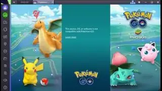 This device,os,or software is not compatible with pokemon go blustacks fix