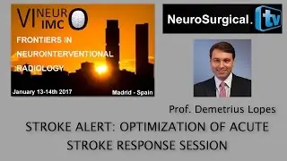 Prof  Demetrius Lopes - STROKE ALERT: OPTIMIZATION OF ACUTE STROKE RESPONSE SESSION
