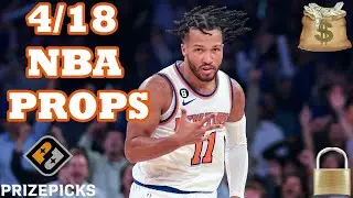 PRIZEPICKS NBA PICKS | TUESDAY 4/18/23 | NBA PLAYER PROPS PICKS | NBA PLAYOFFS PICKS | BEST BETS