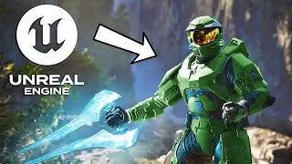 NEW HALO GAME In Unreal Engine 5! Gameplay First Look