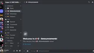 Material Template | Discord Gamer Server Template