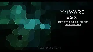 VMware ESXi: How to import a machine