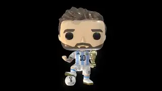 Лионель Месси фигурка коллекционная Lionel Messi Funko POP 3d print ready