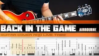 Back in the game | Airbourne | Guitar cover + live tabs
