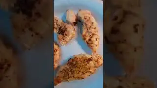 #shorts Poor Man's BBQ: Part 5, cooking some Chicken Breast Tenderloins in an Air Fryer!!