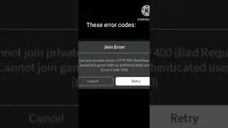 error codes 