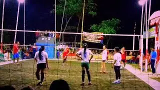 Kocak!!! Bola voli waria vs bapak