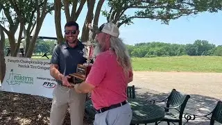 Kenny Flynn won the Forsyth Senior Championship at Tanglewood Park