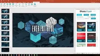 How To Display And Present Worship Songs: FREE Worship Software For PowerPoint | Sharefaith.com