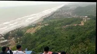 View Pantai Selatan Dari ketinggian Bukit Paralayang Watugupit #pantai