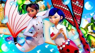 [MLB mermaids] Sabine Cheng x Marlena Cesaire TRANSFORMATIONS 🐞🐟🦊