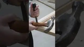 DIY Cabinet Door With Glass Insert