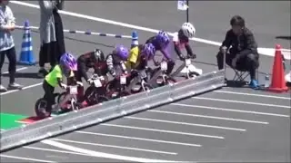 Miniklerin heyecan dolu bisiklet yarışı 🚴‍♀️