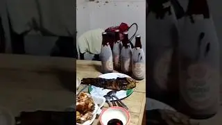 Mahaba habang usapan ito #friedchicken#inihaw#mani#redhorse