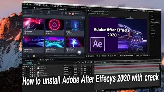 How to install Adobe After Effect video editor 2020