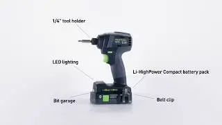 Cordless impact screwdriver TID 18 Festool