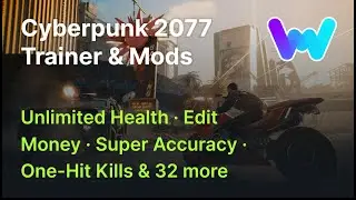 Cyberpunk 2077: Phantom Liberty Trainer +35 Mods (Stealth Mode, Unlimited Health Cred &  More)