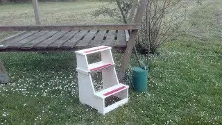 How to Make a Wooden Ladder Chair - Complete Guide - DIY