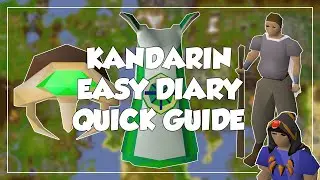 Kandarin Easy Diary Quick Guide - Old School Runescape/OSRS