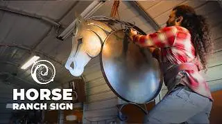 Forging a Horse Ranch Sign