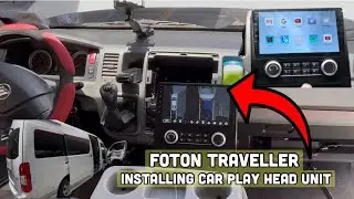 INSTALLING A NEW 360 HEAD UNIT OF FOTON TRAVELLER VAN FOR ONLY ₱15,500 IS IT EXPENSIVE OR CHEAP?