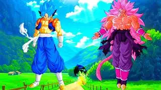 God fusion Goku beating everyone 😨😈🗿
