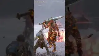 That was one tough S.O.B. ! ⛏️😡 #shorts #godofwarragnarok #godofwar
