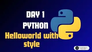 Day1- Printing Text with Style 🐍
