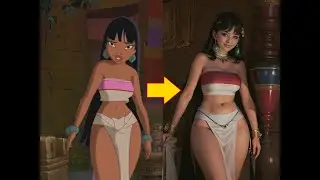 Chel from The Road To El Dorado Re-Made by Stable DIffusion