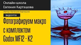 Фотографируем макро с помощью комплекта Godox MF12 - K2