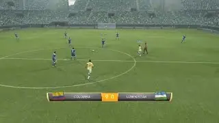 [PES 2013] Colombia 9 - 1 Uzbekistán [Temporada 2015]