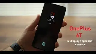OnePlus 6T In Display Fingerprint Sensor (3D Face Unlock) 🔥 🔥