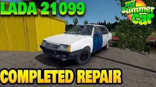 COMPLETED REPAIR OF AN ABANDONED LADA 21099  I My Summer Car