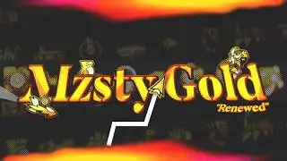 MZSTY GOLD RENEWED | Geometry Dash Texture Pack Showcase
