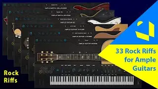 33 Rock Riffs for AmpleSound Guitars preview