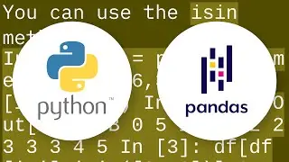 Use a list of values to select rows from a Pandas dataframe