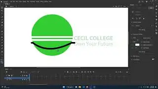 Adobe Animate Simple Shape Based Logo Creation