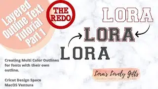 Layered Outline Text THE REDO Part One