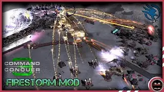HDR - C&C3 Tiberium Wars - FS Snowy Tower Defense - FireStorm Mod - 2022