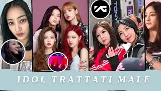 TRE IDOL TRATTATI MALE | K-pop