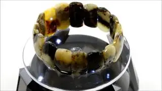 Янтарный браслет арт. 667. Янтарная Королева