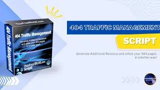 PHP 404 Traffic Management Script Admin area - How to Use