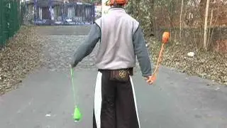 Poi Lesson: Backward & Behind-the-Back 5-Beat Weave