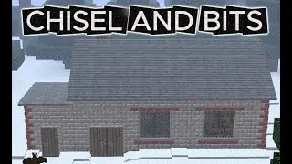 КОТЕЛЬНАЯ в ЗИМНЕМ ЛЕСУ с МОДОМ CHISEL AND BITS!!!