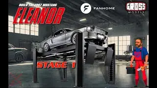 Fanhome 1:8 scale Eleanor build. Issue  1